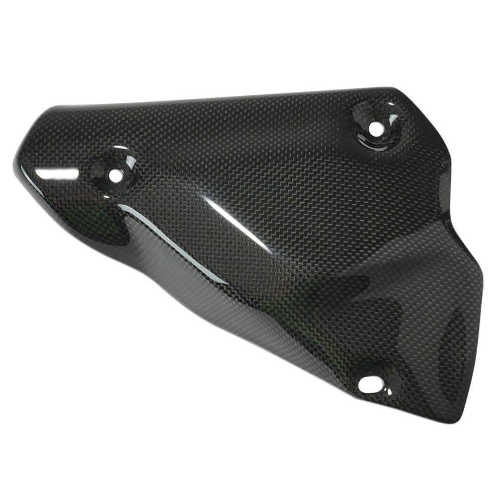 Ducati 1098 848 1198 100% Carbon Fiber Exhaust Muffler Pipe Heat Shield Cover Fairing