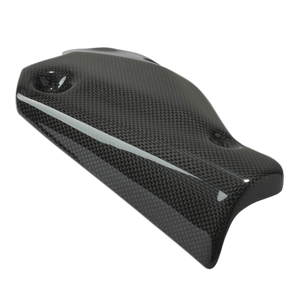 Ducati 1098 848 1198 100% Carbon Fiber Exhaust Muffler Pipe Heat Shield Cover Fairing