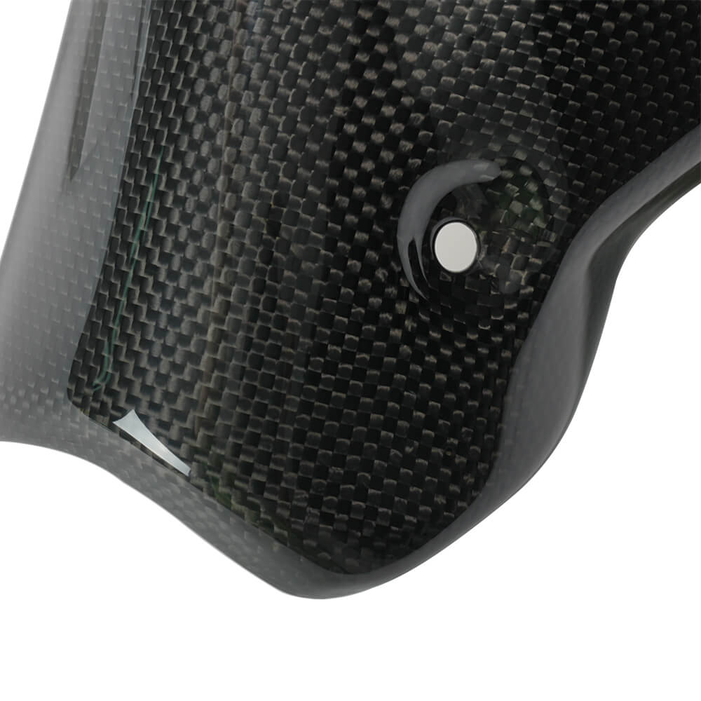 Ducati 1098 848 1198 100% Carbon Fiber Exhaust Muffler Pipe Heat Shield Cover Fairing