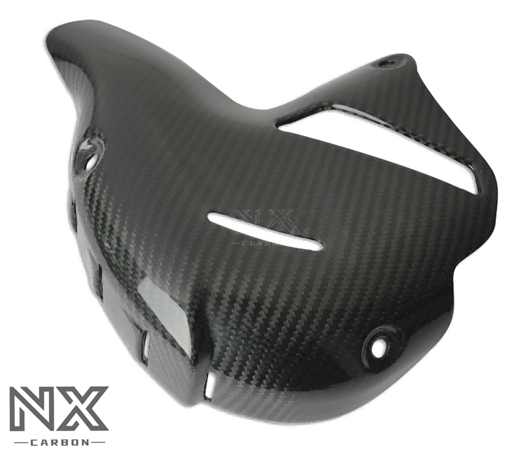 Ducati Panigale V4 2018+ 100% Carbon Fiber Part Heat Shields Cover Fairing Cowl 3K Twill