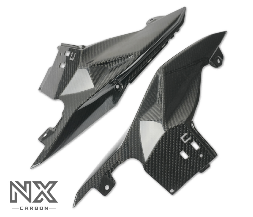 BMW S1000RR 2015-2019 100% Carbon Fiber Side Seat Fairings