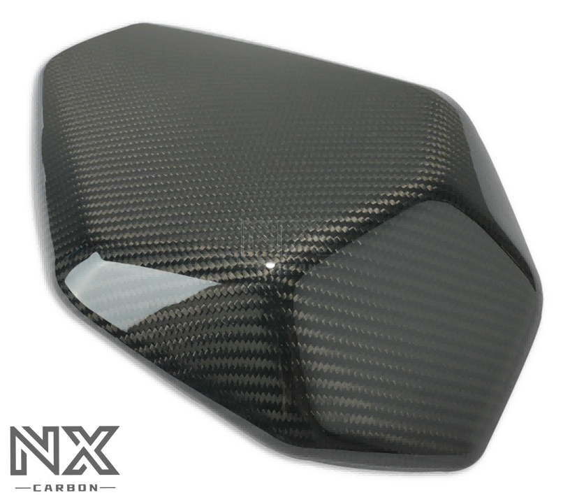 KAWASAKI ZX 10R 2016+ 100% Carbon Fiber Passenger Seat Cover Panel Cowl