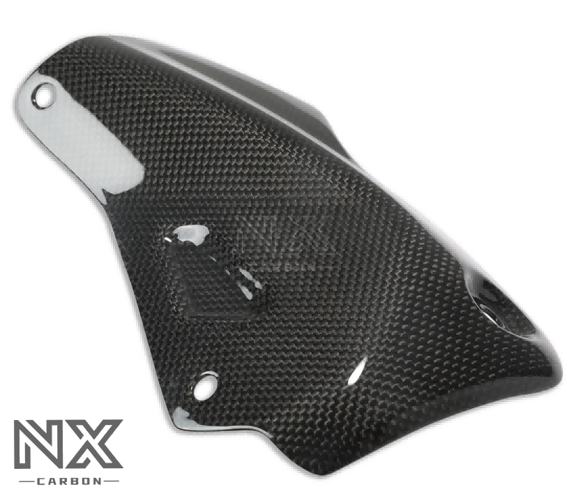 Ducati Monster 1200S 1200R 2017 100% Carbon Fiber Exhaust Cover Heat Shield