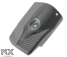 Load image into Gallery viewer, Yamaha YZF-R6 2017+ 100% Carbon Fiber Part Exhaust Cover 3k Twill