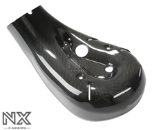 Load image into Gallery viewer, Ducati 899 1199 Panigale 100% Carbon Fiber Exhaust Shield Heat Protection Cover