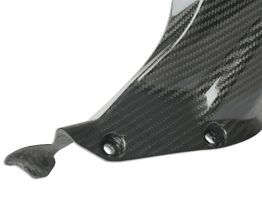 Ducati Panigale V4 S 2018+ 100% Carbon Fiber Part Rear Hugger Mudguard 3K Twill