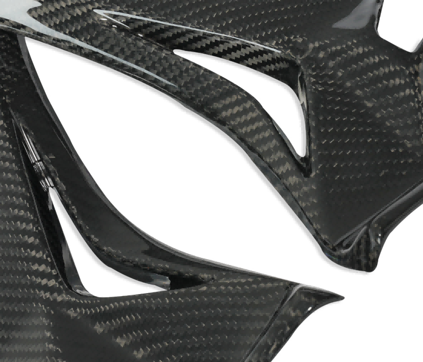 KAWASAKI ZX 10R 2016+ 100% Carbon Fiber Fairing Inner Panel Side Covers