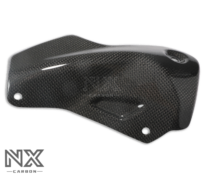 Ducati Monster 1200S 1200R 2017 100% Carbon Fiber Exhaust Cover Heat Shield