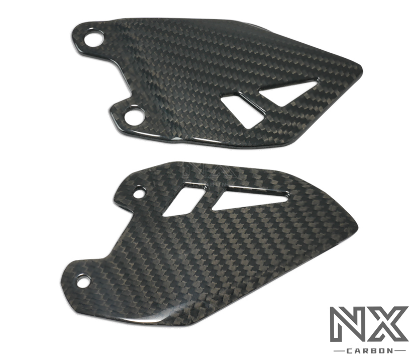 KAWASAKI Ninja H2 2020+ 100% Carbon Fiber Heel Guards Fairing 3K Twill