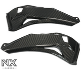 KAWASAKI ZX 10R 2016+ 100% Carbon Fiber Fairing Inner Panel Side Covers